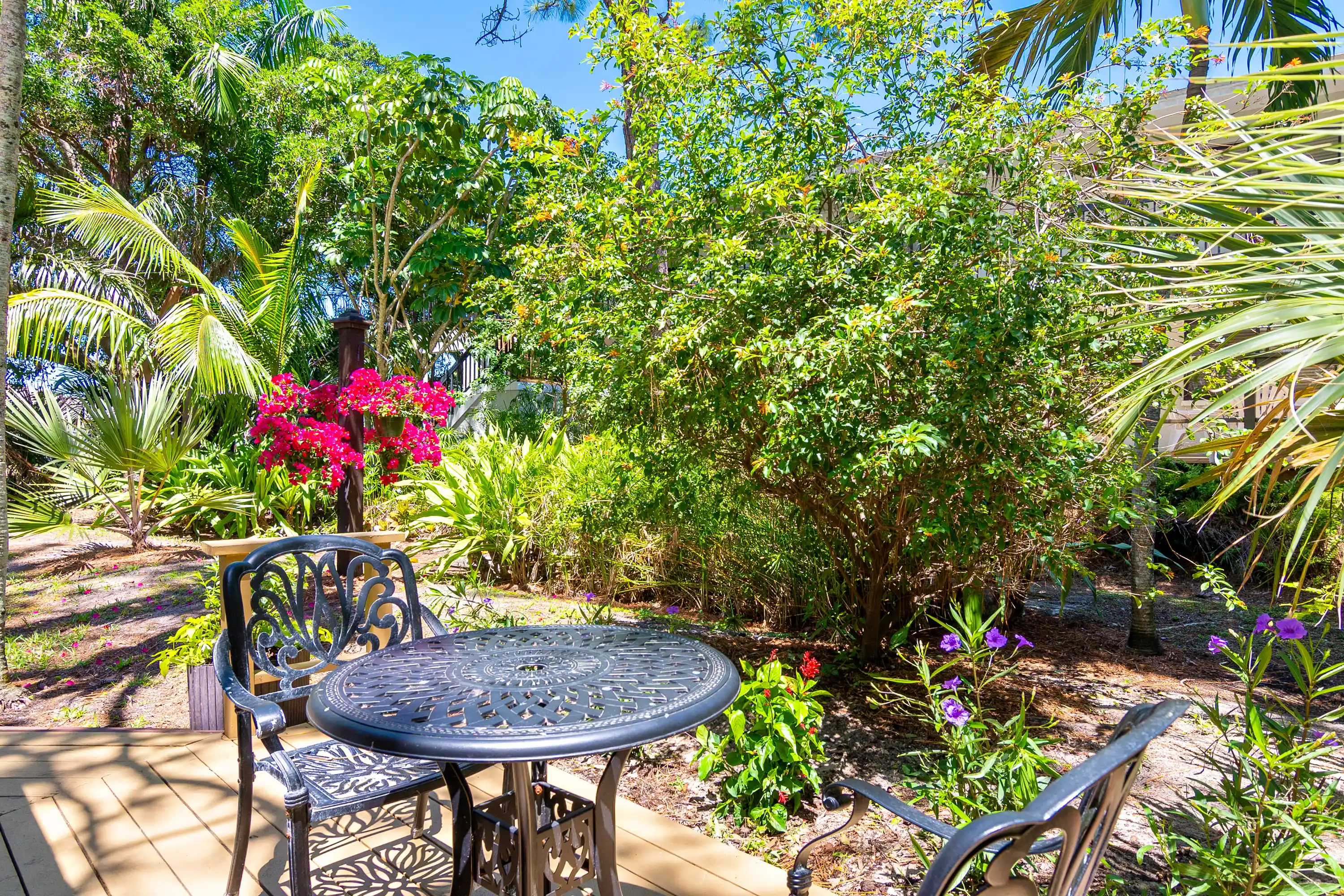 Peaceful Garden Seating Area